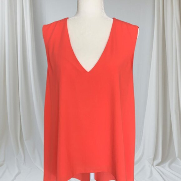 BCBG MAZ AZRIA Ambrosia Eliza Sleevless Cowl Top    Medium - Picture 2 of 11